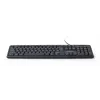 GEMBIRD KB-U-103 standartinė klaviatūra, laidinė USB, juoda, QWERTY US/Int