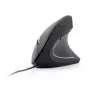 GEMBIRD MUS-ERGO-01 Optinė pelė – ergonominė, 6 mygtukai, USB, juoda
