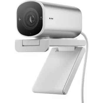 HP 960 4K srautinio transliavimo internetinė kamera, 8 MP, 3840 x 2160 pikselių, 4K Ultra HD, 30 kadrų/s, 5x, skirta namams