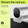 HP 960 4K srautinio transliavimo internetinė kamera, 8 MP, 3840 x 2160 pikselių, 4K Ultra HD, 30 kadrų/s, 5x, skirta namams