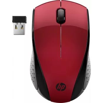 HP belaidė pelė 220 (Saulėlydžio raudona)