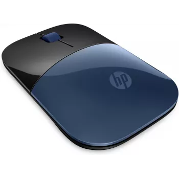 Belaidė pelė HP Wireless Mouse Z3700, ambidekstrinė, mėlynas LED, RF belaidis, 1200 DPI, juoda, mėlyna