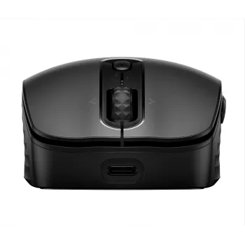 HP 690 belaidė įkraunama pelė, ambidekstrinė, Bluetooth, 4000 DPI, juoda