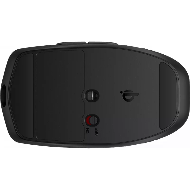 HP 690 belaidė įkraunama pelė, ambidekstrinė, Bluetooth, 4000 DPI, juoda