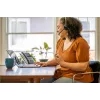 HP Poly Voyager 4320-M belaidė ausinė su USB-A į USB-C laidu ir BT700 adapteriu, juoda