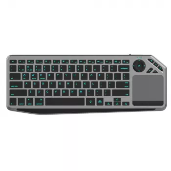 Techly ICTB9801TB belaidė klaviatūra RF Wireless + Bluetooth QWERTY JAV anglų juoda