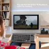 Techly ICTB9801TB belaidė klaviatūra RF Wireless + Bluetooth QWERTY JAV anglų juoda