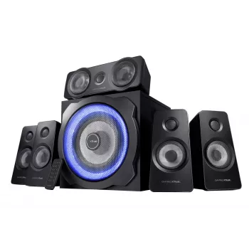Trust GXT 658 Tytan 5.1 garsiakalbių rinkinys 90 W Universal Black 5.1 kanalų