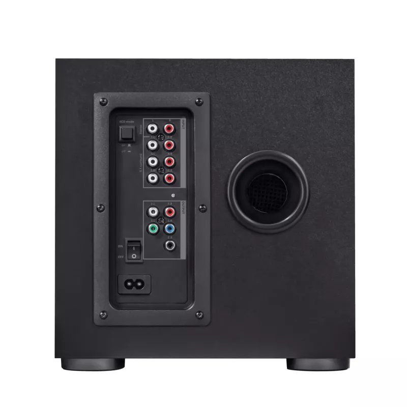 Trust GXT 658 Tytan 5.1 garsiakalbių rinkinys 90 W Universal Black 5.1 kanalų