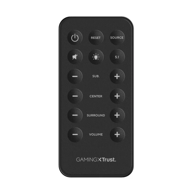 Trust GXT 658 Tytan 5.1 garsiakalbių rinkinys 90 W Universal Black 5.1 kanalų
