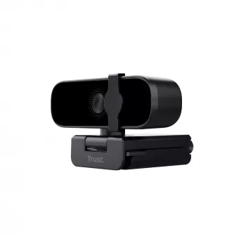 Trust Tanor internetinė kamera Full HD 1920x1080 USB juoda