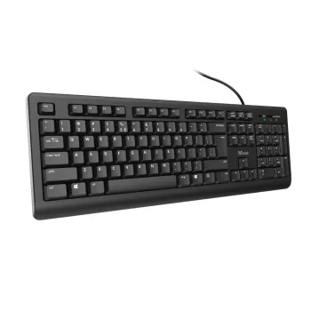 Trust Primo klaviatūra, USB, QWERTY, JAV anglų, juoda