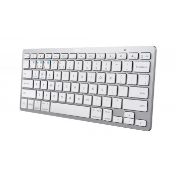 Belaidė Bluetooth klaviatūra Trust 24651, QWERTY, sidabrinė