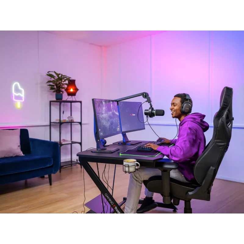 Trust GXT 255+ Onyx juodas PC mikrofonas