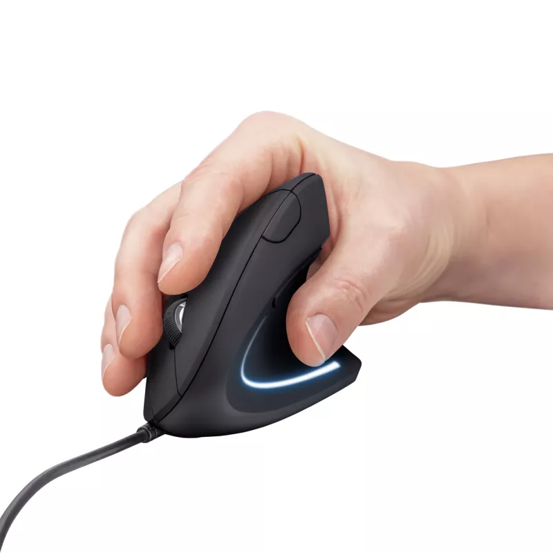 Trust Verto vertikali pelė, USB-A, optinė, 1600 DPI