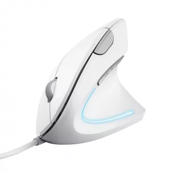 Trust Verto vertikali pelė Office, dešinei rankai, USB Type-A, optinė, 1600 DPI