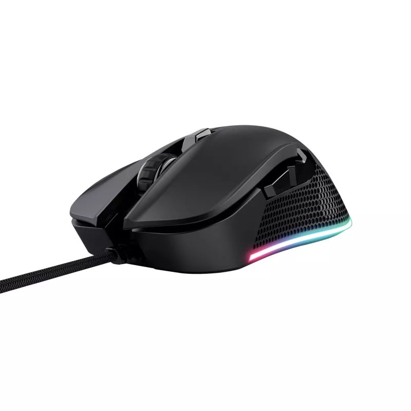 Trust GXT 922 YBAR pelė žaidimams, dešinei rankai, USB Type-A, optinė, 7200 DPI