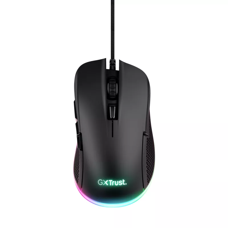 Trust GXT 922 YBAR pelė žaidimams, dešinei rankai, USB Type-A, optinė, 7200 DPI