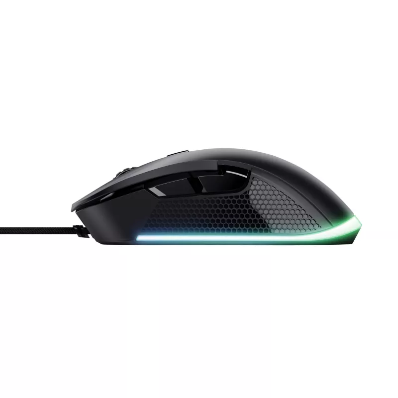 Trust GXT 922 YBAR pelė žaidimams, dešinei rankai, USB Type-A, optinė, 7200 DPI