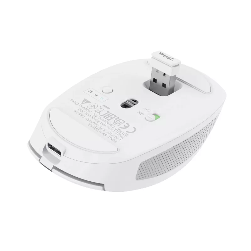 Trust Ozaa kompiuterinė pelė Office dešinei rankai RF belaidė + Bluetooth optinė 3200 DPI