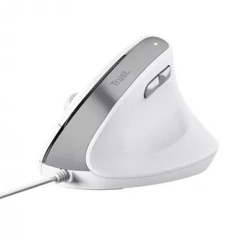 Trust Bayo II vertikali pelė, dešinei rankai, USB Type-A, optinė, 2400 DPI