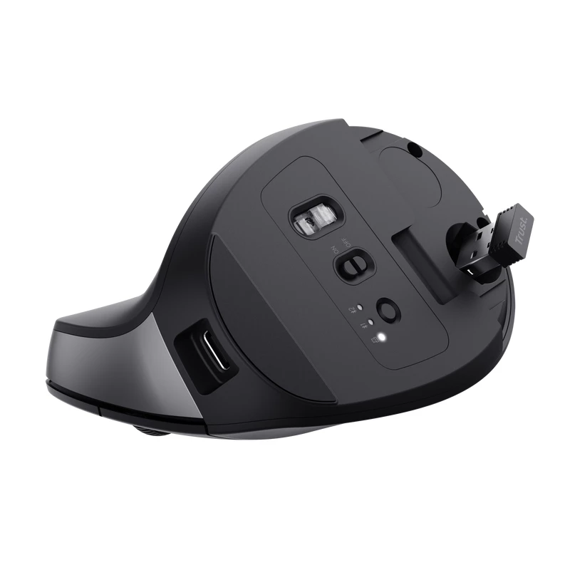 Trust Bayo+ pelė biurui dešinei rankai RF belaidė + Bluetooth optinė 2400 DPI