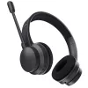 Trust Ayda ausinės laidinės ir belaidės ausinės ant galvos skambučiams/muzikai USB Type-C Bluetooth juodos