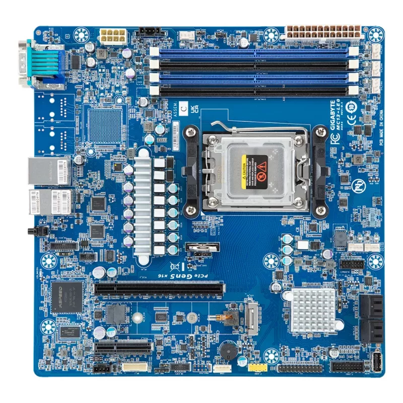 Motininė plokštė GIGABYTE MC13-LE0 AMD B650 lizdas AM5 micro ATX, 4× DDR5, M.2, SATA III, RAID 0/1/10