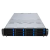 ASUS RS521A-E12-RS12U Socket SP5 Stelažinis (2U) Juodas, Sidabrinis