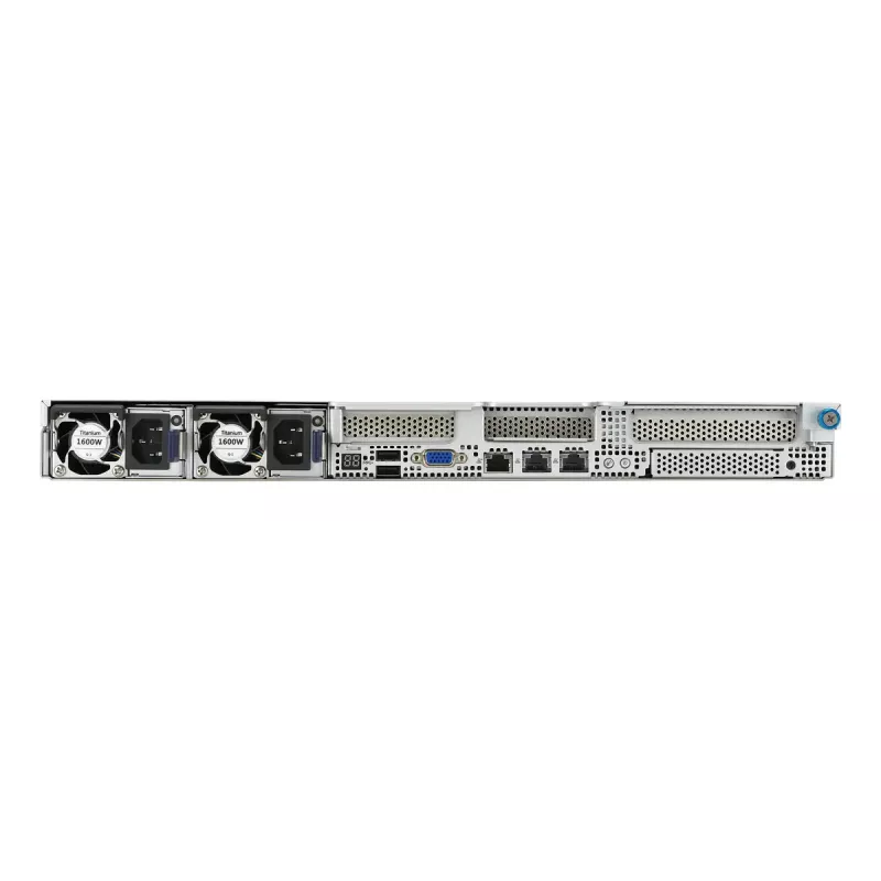 Serveris stelaže (1U) ASUS RS501A‑E12‑RS12U — LGA 6096, DDR5 iki 3 TB, 24 DIMM, 1600 W