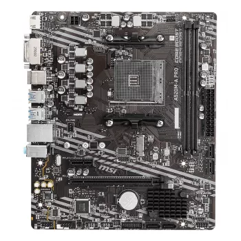 MSI A520M-A PRO pagrindinė plokštė AMD A520 Socket AM4 micro ATX