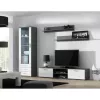 Plaukiojančių lentynų rinkinys Cama Meble SOHO, 2 vnt., 1250×200×200 mm, medžio drožlių plokštė, pilka matinė