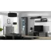 Plaukiojančių lentynų rinkinys Cama Meble SOHO, 2 vnt., 1250×200×200 mm, medžio drožlių plokštė, pilka matinė