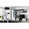 Plaukiojančių lentynų rinkinys Cama Meble SOHO, 2 vnt., 1250×200×200 mm, medžio drožlių plokštė, pilka matinė