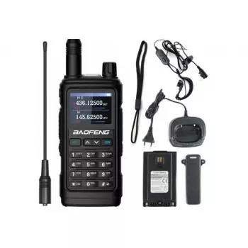 Baofeng UV-17E racija (walkie-talkie), juodos spalvos