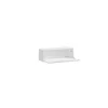 Sieninė spinta VIGO 90, 900×350×320 mm, juoda/juodas blizgesys