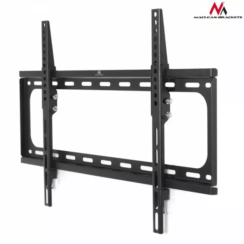 TV laikiklis sieninis MACLEAN MC-605, fiksuotas, VESA 75x75–600x400, iki 55 kg, 32–80 colių ekranams