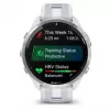 Garmin Forerunner 965 išmanusis laikrodis, 47 mm, 1,4 col. AMOLED, 32 GB, GPS, baltos spalvos