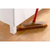 VILEDA 136082 vidaus šluota su minkštais/kietais plastikiniais šereliais ir rankena, bronzinė