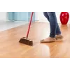 VILEDA 136082 vidaus šluota su minkštais/kietais plastikiniais šereliais ir rankena, bronzinė