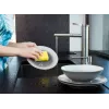 Kempininis šveitiklis VILEDA Tip-Top, 5 vnt., stačiakampiai pluoštiniai pagalvėliai 70×90×30 mm, geltoni