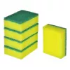 Kempininis šveitiklis VILEDA Tip-Top, 5 vnt., stačiakampiai pluoštiniai pagalvėliai 70×90×30 mm, geltoni