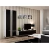 TV stovas cama meble VIGO 180 – 1800×400×300 mm, baltas stalviršis, baltas rėmas, medžio drožlių plokštė
