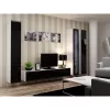 TV stovas cama meble VIGO 180 – 1800×400×300 mm, baltas stalviršis, baltas rėmas, medžio drožlių plokštė