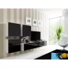 TV stovas cama meble VIGO 180 – 1800×400×300 mm, baltas stalviršis, baltas rėmas, medžio drožlių plokštė