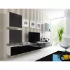 TV stovas cama meble VIGO 180 – 1800×400×300 mm, baltas stalviršis, baltas rėmas, medžio drožlių plokštė