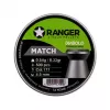 Šratiniai šoviniai RANGER PRORO 4,5 mm Diabolo — 500 vnt., sidabriniai, aliumininė talpykla