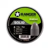 RANGER Diabolo Professional Solid PRORO.45.350 pneumatinio ginklo šratai 4,5 mm, pusapvaliai, 1,15 g, 350 vnt.