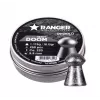 Orinių ginklų šratai RANGER PRORO.55.250.DH Diabolo 5,5 mm, 250 vnt., sidabriniai, aliumininė dozavimo talpa