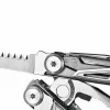 Multitool AZYMUT H2038 pilno dydžio daugiafunkcis įrankis – 14 įrankių, 16,2 cm atidarytas, 10,1 cm sulankstytas, 264 g, 420/7CR13 plienas, odinis dėklas